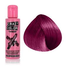 Add crazy color to amazing hairstyles. Crazy Color Crazy Color Semi Permanent Hair Colour Dye Cream By Renbow 51 Bordeaux Crc002241