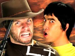 Epic Rap Battles Of History Bruce Lee Vs Clint Eastwood Epic Rap Battles Of History Season 2 Episode 10 Bruce Lee Vs Clint Eastwood Epic Rap Battles Rap Battle Rap Music Videos