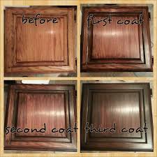 Great Picture Study Of General Finishes Java Gel Stain Stained Kitchen Cabinets Staining Cabinets Gel Stain