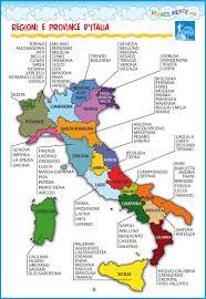 Tabella regioni e capoluoghi d italia. Kozzeteve Itt Olasz