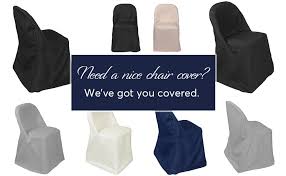 99 list list price $332.98 $ 332. Amazon Com Your Chair Covers Polyester Folding Chair Cover White Fitted Seat Covers For Banquet Chairs In Weddings And Events Kitchen Dining