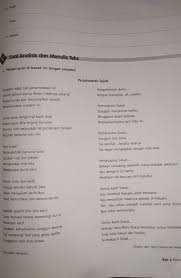 Check spelling or type a new query. Analisis Unsur Pembangunan Puisi Persahabatan Sejati Jelaskan Struktur Batin Dan Struktur Fisik Brainly Co Id