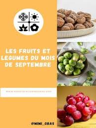 Les Fruits Et Legumes De Septembre Ig Bas Adopte La Cuisine Ig Bas En 2020 Choux De Bruxelles Fruits Et Legumes De Saison Fruits Et Legumes