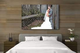 Gelubde Auf Leinwand Erste Dance Songtexte Auf Leinwand Etsy Wedding Vows Canvas Personalized Wedding Canvas Wedding Vow Artwork