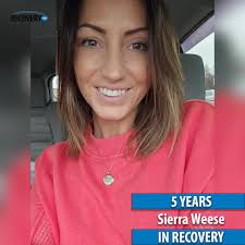 Congratulations to Sierra for celebrating 5 years in recovery today!