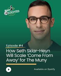 📣 In Episodes 3 and 4 of “Muny Unscripted,” we chat with members of the  creative team for “Come From Away” — Director Seth Sklar-Heyn and  Choreographer Jesse Robb — which makes