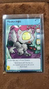 Neopets Card Base Set Meowclops 211234. 2003 | eBay