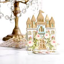 Personally i would make it out of card board. Our Castle Easel Dies Make Cards Fit Anna Griffin Inc Facebook