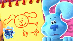 How to draw a rainbow. How To Draw W Josh And Blue Drawing For Kids Blue S Clues You Youtube