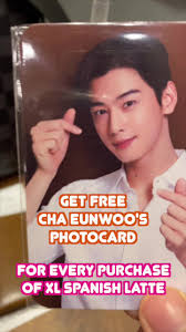 Is Cha Eun Woo Free Pc Dunkin Donut in Sg