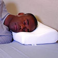 Tempur Pedic Neck Pillow Firm Feel Ergonomic Design Medium White