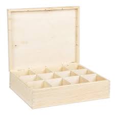 Grosse Teekiste 12 Facher 22 5 X 28 5 X 8 Cm Kiste Holzkisten Kisten