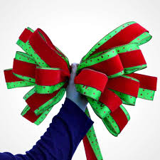 Due to the difference between we guarantee the style is the same as shown in the picture.diy christmas tree bow topper christmas wreath bow home decoration;diy christmas. How To Make A Tree Topper Bow
