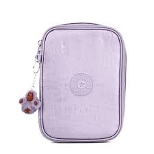Kipling 100 Pens Pencil Case Cosmetic Pouch Champagne Metallic Ebay Pencil Case Pen Pencil Cases Pen Case