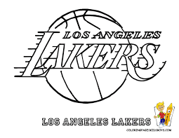 These detailed coloring pages of flowers are completely lovely for any time of year. Lakers Coloring Page Coloring Home