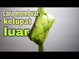 Cara Membuat Ketupat Luar Youtube Cara Make It Yourself Blog