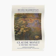 Unfortunately after the second world war the house and garden were neglected. Claude Monet Posters Redbubble