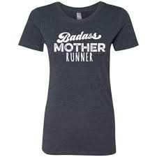 bada mother runner next level ladies triblend t shirt