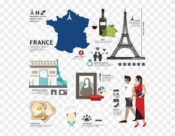 By elevator or by stairs (about 1 800 steps). France Map Wine Eiffel Tower Triumphal Arch Chef Mona France Flat Design Clipart 5611341 Pikpng