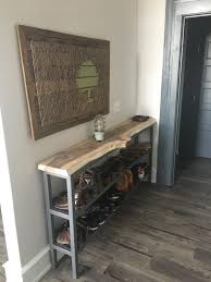 35 Awesome Entry Table Ideas To Give Some Inspiration On Updating Your Home Or Adding Personality And Charm That Diy Entry Table Entry Table Shoe Rack Entryway