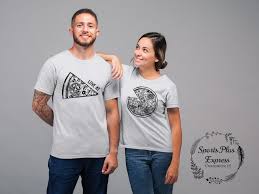 Love at First Bite Matching Couple Shirts, Valentines Day Shirt Gifts,  Couple Gift, Pizza Matching Couples Shirt