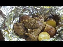 اللحم الحنيذ بورق الالمنيوم بقدر الضغط طريقة سريعة وبسيطة لعمل لحم الحنيذ Youtube