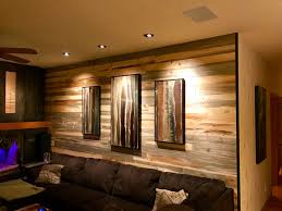 Wood walls for houses, shops, restaurants. Reclaimed Wood Accent Wall Sustainable Lumber Co