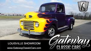 Image result for Chrome Yellow 1950 Ford Truck