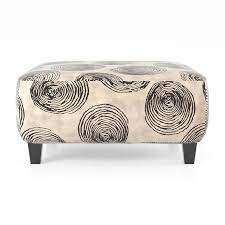 Avalon square coffee table storage ottoman, distressed brown faux air leather by simpli home ltd. Furniture Of America Sheryl Microfiber Coffee Table Ottoman In Brown Idf 5142br Ot