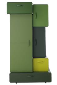 Armoire Valises Casamania Vert Made In Design Valise Armoire Rangement Vetement