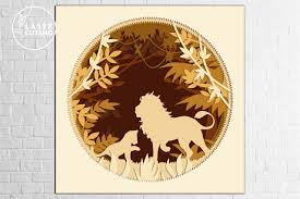 Free Free Layered Lion Mandala Svg 183 SVG PNG EPS DXF File