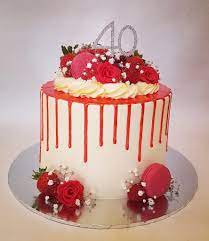 Maybe you would like to learn more about one of these? 40th Wedding Anniversary Drip Cake Cupcakes From The Hart Facebook