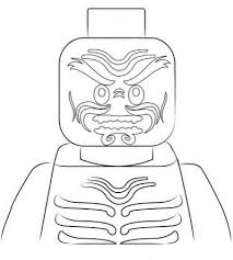 Ninjago Lord Garmadon Coloring Ninjago Lego Coloring