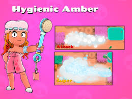 Amber has always been a firebug. Skin Idea Hygienic Amber The Price Of The Skin Is Somewhere Between 80 Or 150 Gems Brawlstars