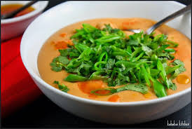 Ottolenghi S Thai Red Lentil Soup With Aromatic Chile Oil Sugar Snap Peas For Souper Soup Salad Sammie Su Red Lentil Soup Ottolenghi Recipes Red Lentil
