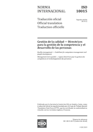 Ces phrases proviennent de sources externes et peuvent ne pas être tout à fait correctes. Iso 10015 2019 Quality Management Guidelines For Competence Management And People Development