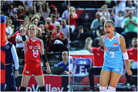 Milli voleybolcu, en iyi orta oyuncu olarak turnuvanın rüya takımına seçildi. Eda Erdem Dundar Ve Simge Akoz Avrupa Sampiyonasi Nin Ruya Takimi Na Secildi Turkiye Voleybol Federasyonu Tvf