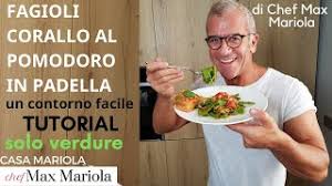 Spegniamo e assaggiamo per verificare che le taccole siano giuste di sale. Fagioli Corallo Al Pomodoro Facile La Video Ricetta Di Chef Max Mariola Youtube