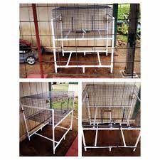 Download files and build them with your 3d printer, laser cutter, or cnc. Diy Pvc Rabbit Wire Cage Rack Diy Rabbit Cage Rabbit Cages Rabbit Wire