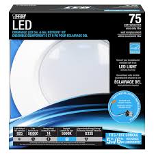 Feit retrofit led recessed lighting. Feit Electric Ledg2r56 850 Can 925 Lumen 5000k 5 038 6 In Dimmable Retrofit Kit At Sutherlands