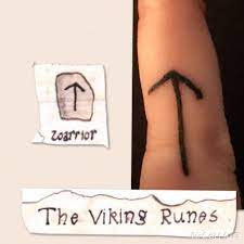 Here is a bit confusing. Jenna Morasca On Twitter Tattoo Reveal Historyvikings Related Vikings Rune Symbol 4 Viking God Tyr Tyr Is God Of War Heroic Glory Rune Http T Co Xhtk7mdmpi