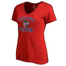 Details About Fanatics Branded Indiana Fever Womens Red Plus Size Overtime T Shirt