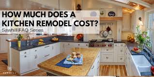 Kitchen remodeling costs can add up quickly so it's important to have a well planned budget before beginning. Sawhill Faq Series How Much Does A Kitchen Remodel Cost Sawhill Custom Kitchen And Design