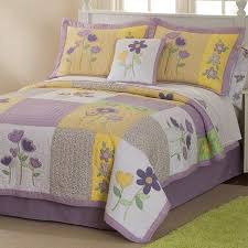 girl s quilts patch of flowers quilt nevresim takimlari yatak ortuleri yorgan dikisi