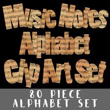 Musicals is licensed under the following terms: Music Notes Alphabet Letters Piano Music Alphabet Clip Art By Oldmarket