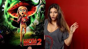 En la pelicula completa lluvia de albóndigas 2009, ¿alguna vez has visto lluvia de comida? Ursula Corbero Se Convierte En Un Dibujo Animado En Lluvia De Albondigas 2