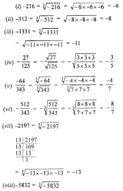 Selina Concise Mathematics Class 8 Icse Solutions Chapter 4 Cubes And Cube Roots Including Use Of Tables For Natural Numbe Mathematics Class 8 Math Vocabulary