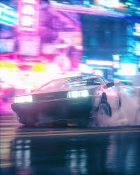 We present you our collection of desktop wallpaper theme: 7 Unique Experiences In Tokyo Japan Delorean Cyberpunk City Retro Waves