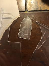 Clear round glass table top, 1/2 in. Stained Glass Golems For Tabletop Pic Heavy Dm S Craft