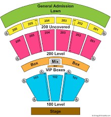 The Pavillion At Montage Mountain Seating Chart The